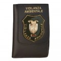 Portafoglio con placca Vigilanza Ambientale