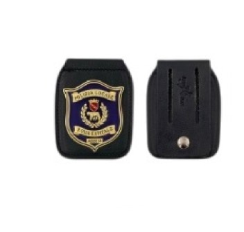 Portaplacca da cintura/bottone polizia locale Roma Capitale 604 Divisa Militare