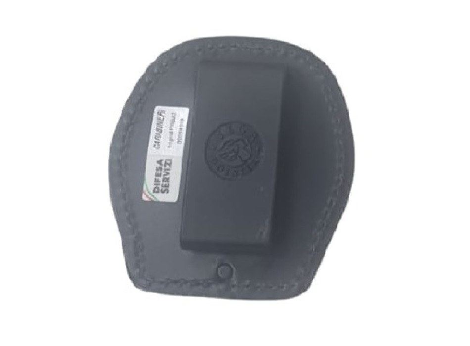 Portaplacca da cintura con placca Guardia Giurata security service Divisa Militare