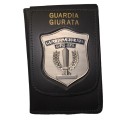 Portafogli placca argento GPG IPS – Guardia Giurata Particolare Incisione Personalizzata Inclusa 