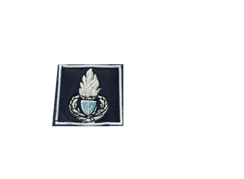 Qualifica agente polizia penitenziaria velcro polo - grado disuso - Divisa Militare