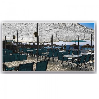 Rete mimetica color desert coyote/sabbia tan double face m 3 x 3 Divisa Militare