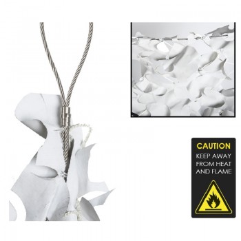 Rete mimetica color neve bianco/grigio double face m 3 x 3 Divisa Militare