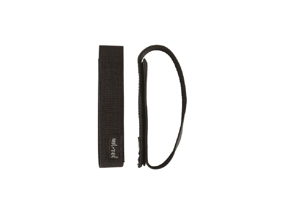 Sbuffi elastici a velcro neri Divisa Militare