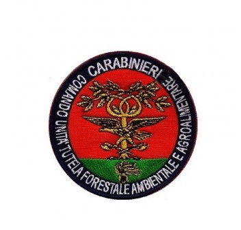 Scudetto patch Carabinieri Forestale per polo Divisa Militare
