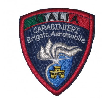 Scudetto patch nucleo Brigata Aeromobile Carabinieri Divisa Militare