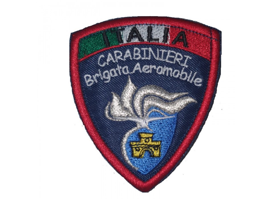Scudetto patch nucleo Brigata Aeromobile Carabinieri Divisa Militare