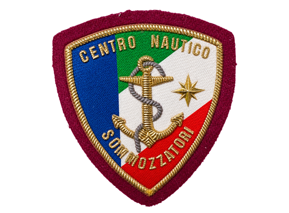 Scudetto Polizia di Stato Centro Nautico Sommozzatori patch plastificata Divisa Militare