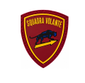 Scudetto Polizia di Stato Squadra Volante patch gommata