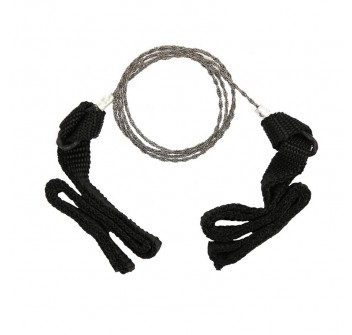 Sega a filo con maniglie con anelli da polso brevettata Divisa Militare