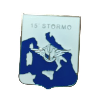 Spilla Aeronautica 15esimo stormo Divisa Militare