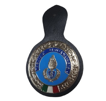 Spilla battipetto Polizia Penitenziaria Divisa Militare