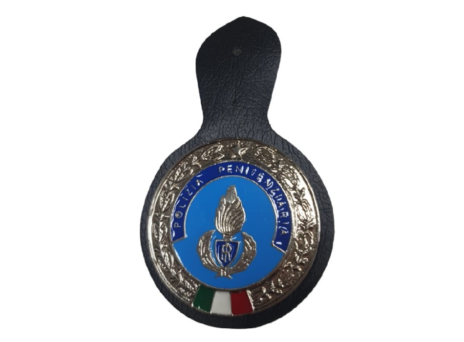 Spilla battipetto Polizia Penitenziaria Divisa Militare