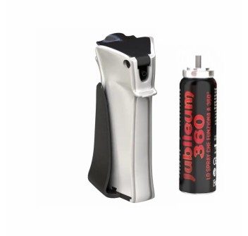 Spray da cinturone al peperoncino Sabre Red MK-22 bianco ricaricabile Divisa Militare