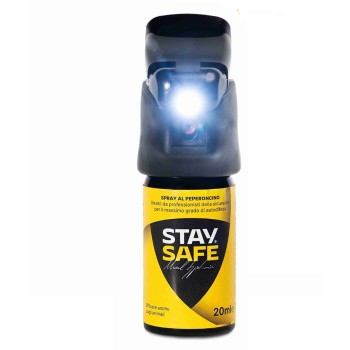 Spray peperoncino stay safe con luce Manuel Spadaccini Divisa Militare