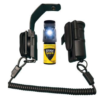 Spray peperoncino Stay Safe + porta spray con correggiolo spedizione gratis Divisa Militare