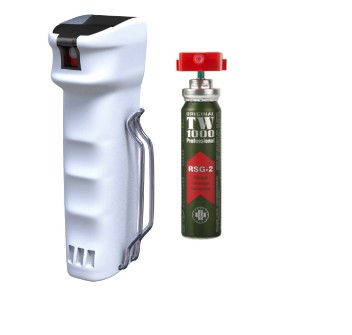 Spray peperoncino tw1000 rsg-2 polizia completo bianco Divisa Militare