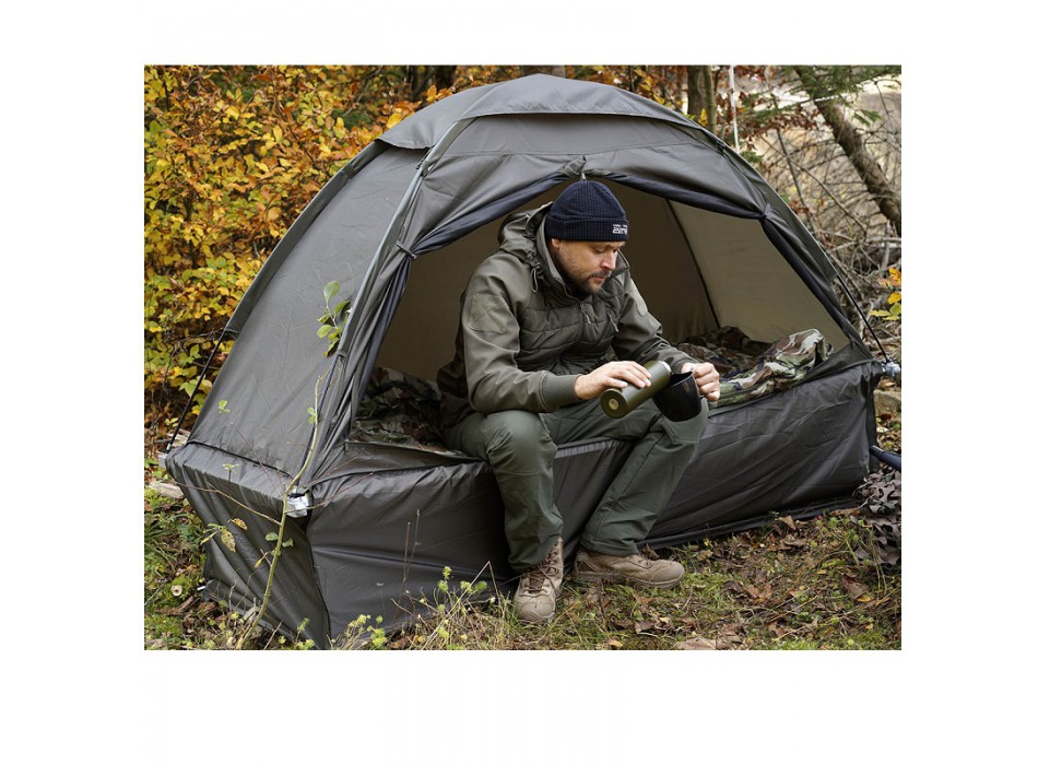 Tenda da letto da campeggio con lettino Fosco Divisa Militare