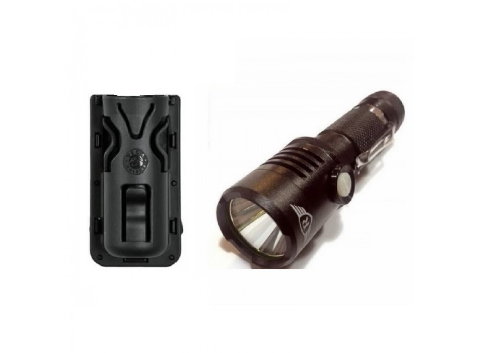 Torcia tattica ricaricabile 1200 lumens Radar Divisa Militare