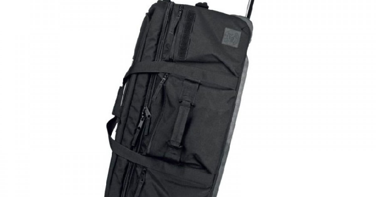 5.11 Tactical 56003 – Valigetta Da Viaggio Side Trip, 32 Litri, Nylon 1050D, Nera, Borsa Unisex Con Tasca Nascosta E Copertura Antipioggia