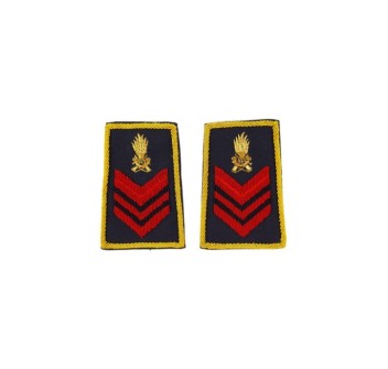 Tubolari Appuntato Guardia di Finanza ricamati GDF Divisa Militare