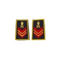 Tubolari Appuntato Scelto Guardia di Finanza ricamati GDF