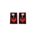Tubolari Appuntato Scelto QS Carabinieri ricamati neri