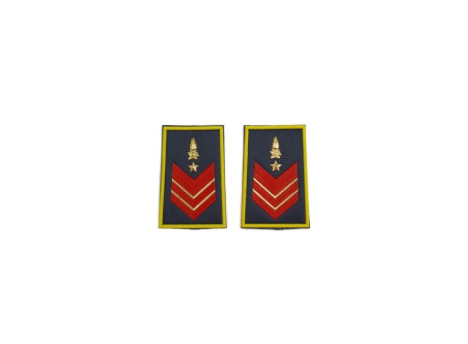 Tubolari Appuntato Scelto Qualifica Speciale Guardia di Finanza GDF Divisa Militare