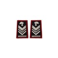 Tubolari Brigadiere Capo Carabinieri ricamati neri