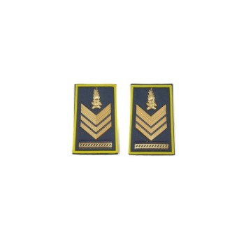 Tubolari Brigadiere Capo Guardia di Finanza GDF Divisa Militare