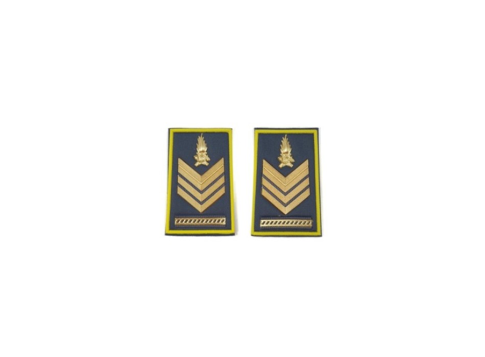 Tubolari Brigadiere Capo Guardia di Finanza GDF Divisa Militare