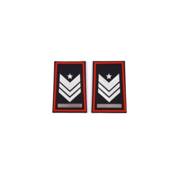Tubolari Brigadiere Capo QS Carabinieri neri Divisa Militare