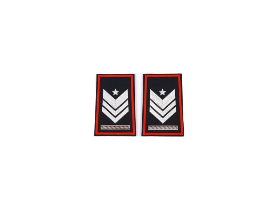 Tubolari Brigadiere Capo QS Carabinieri neri Divisa Militare