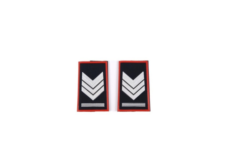 Tubolari Brigadiere Capo QS Carabinieri neri Divisa Militare