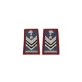 Tubolari Brigadiere Capo QS Carabinieri ricamati blu