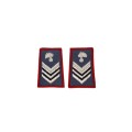 Tubolari Brigadiere Carabinieri ricamati azzurri blu