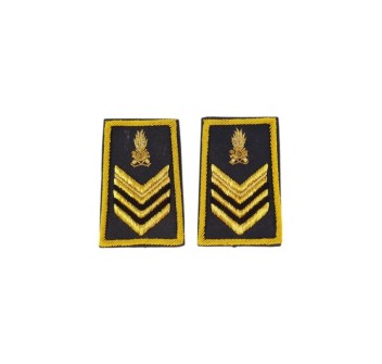 Tubolari Brigadiere Guardia di Finanza ricamati GDF Divisa Militare