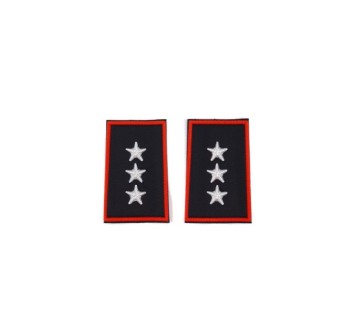 Tubolari Capitano Carabinieri neri Divisa Militare