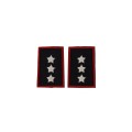 Tubolari Capitano Carabinieri ricamati neri