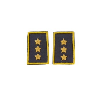 Tubolari Capitano Guardia di Finanza ricamati GDF Divisa Militare