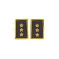 Tubolari Capitano Guardia di Finanza ricamati GDF