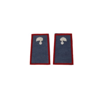 Tubolari Carabiniere ricamati blu Divisa Militare