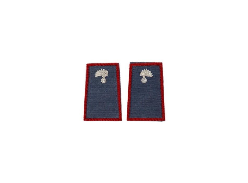 Tubolari Carabiniere ricamati blu Divisa Militare