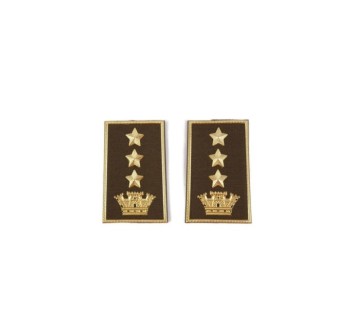 Tubolari Colonnello Esercito kaki Divisa Militare