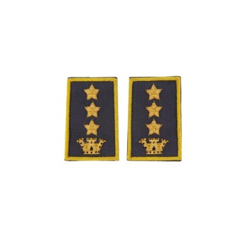 Tubolari Colonnello Guardia di Finanza ricamati GDF Divisa Militare