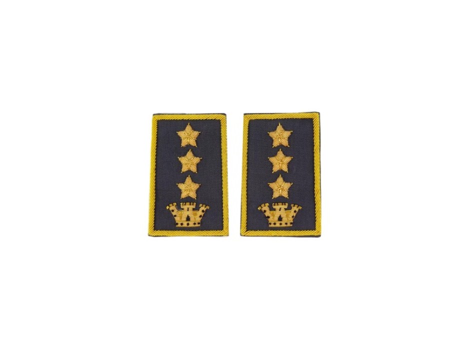 Tubolari Colonnello Guardia di Finanza ricamati GDF Divisa Militare