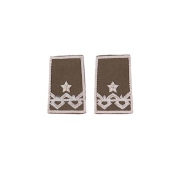Tubolari Generale Brigata Esercito ricamati kaki Divisa Militare