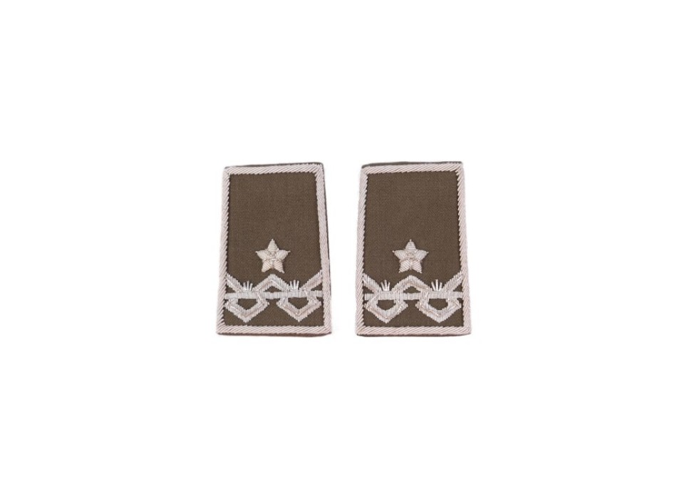 Tubolari Generale Brigata Esercito ricamati kaki Divisa Militare