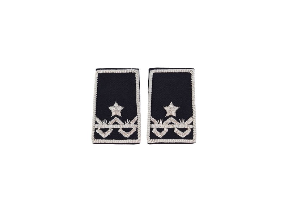 Tubolari Generale di Brigata Esercito ricamati neri Divisa Militare