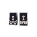Tubolari Generale di Divisione Esercito ricamati neri